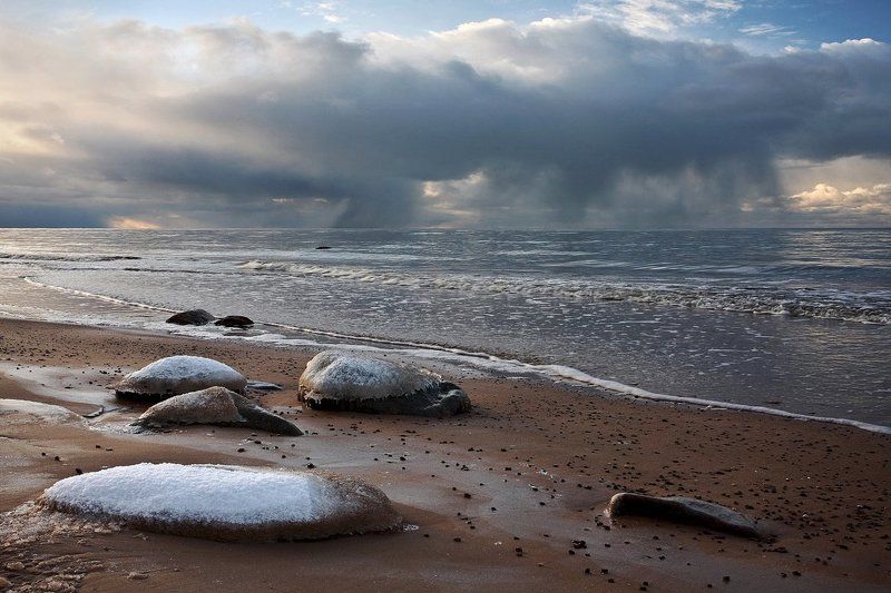Облако над морем.photo preview