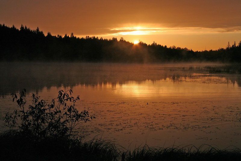 рассвет Так можно услышать тишину...photo preview