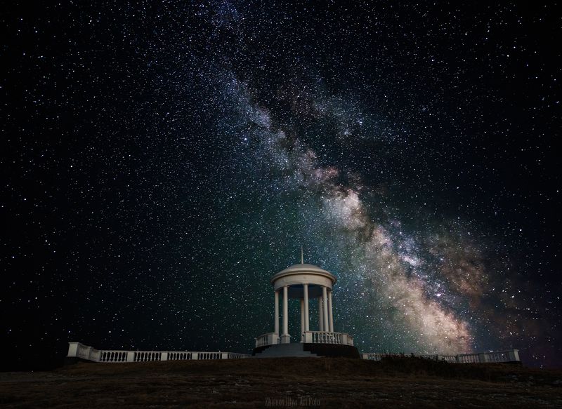 Astrophotography, Forgotten, Galaxy, Milky way, Night 20sky, Night landscape, Астрофотография, Галактика, Забытый, Млечный путь, Ночное небо, Ночной пейзаж Звездопад Воспоминанийphoto preview