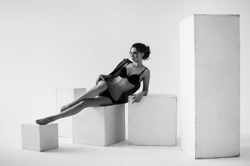 кучерявенко стас, портрет, чб ***photo preview