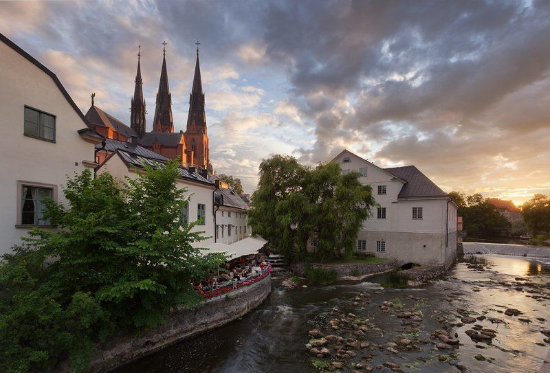 sweden, uppsala, уппсала, швеция Швеция: вечер в Уппсалеphoto preview