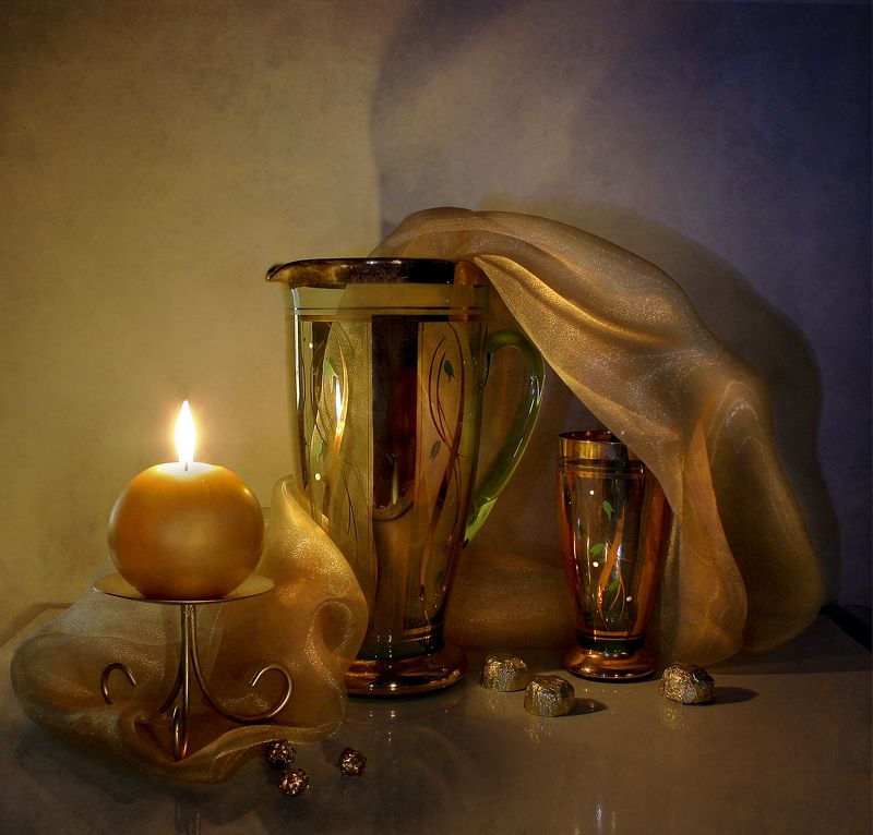 Кувшины, Настроение, Натюрморт, Свечи photo preview