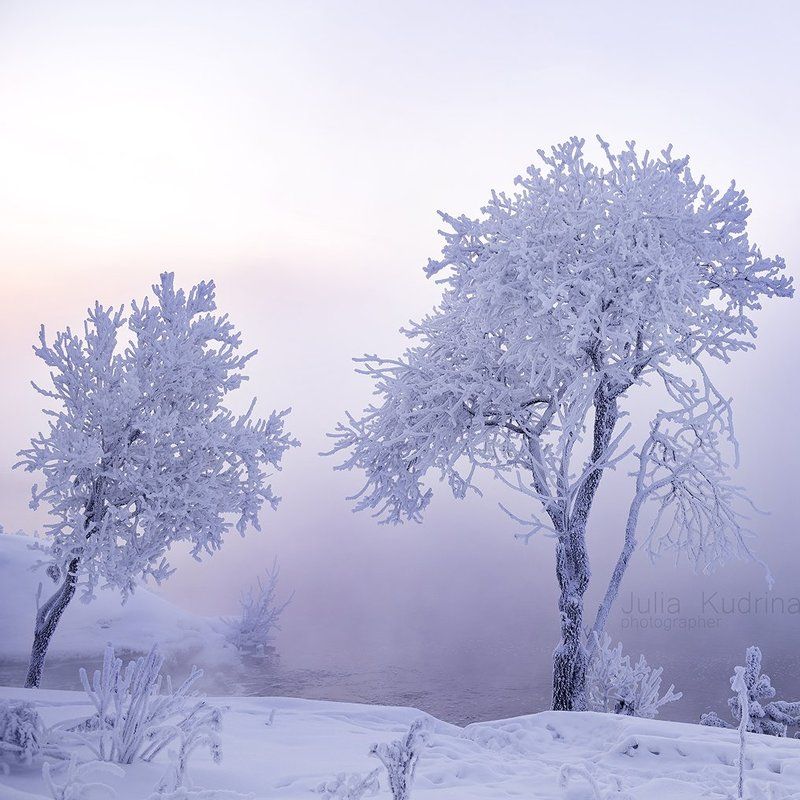 Водосток, Зима, Мороз, Морозный туман, Сказочный пейзаж, Урал Мой родной любимый город.photo preview