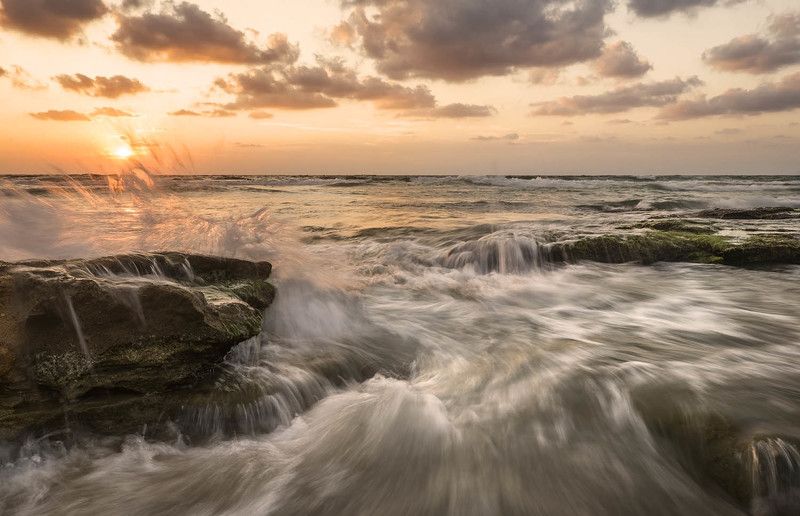 Закат на Средиземном море.photo preview