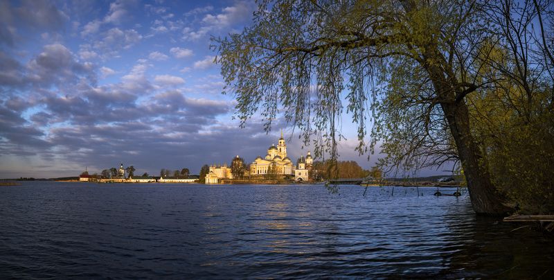 нило-столбенская пустынь, нилова пустынь, селигер, утро Жемчужина Селигераphoto preview