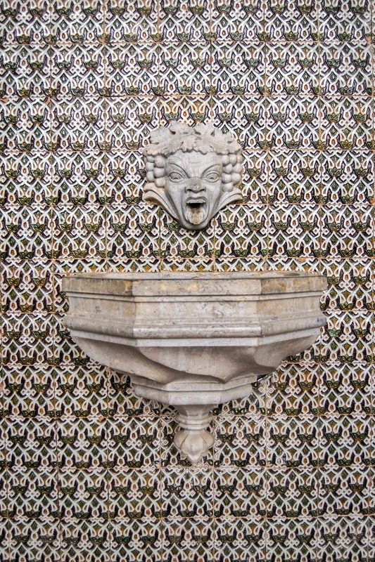 City, Old architecture, tiles Cascais - Portugalphoto preview