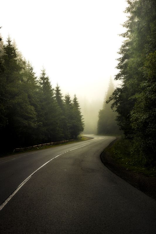 road, karpatos Long and winding roadphoto preview