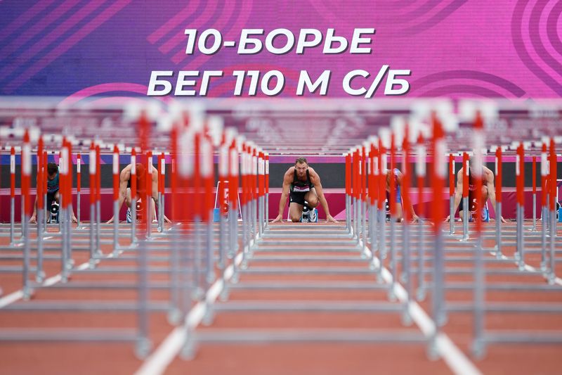 спорт, бег с барьерами, фото, спортивный фотограф, барьеры На стратеphoto preview