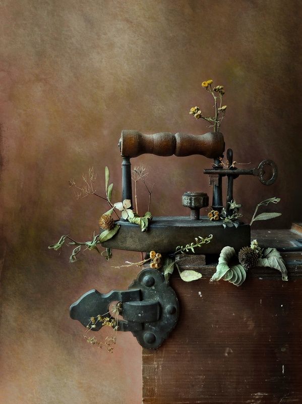 Antique Coal Ironphoto preview