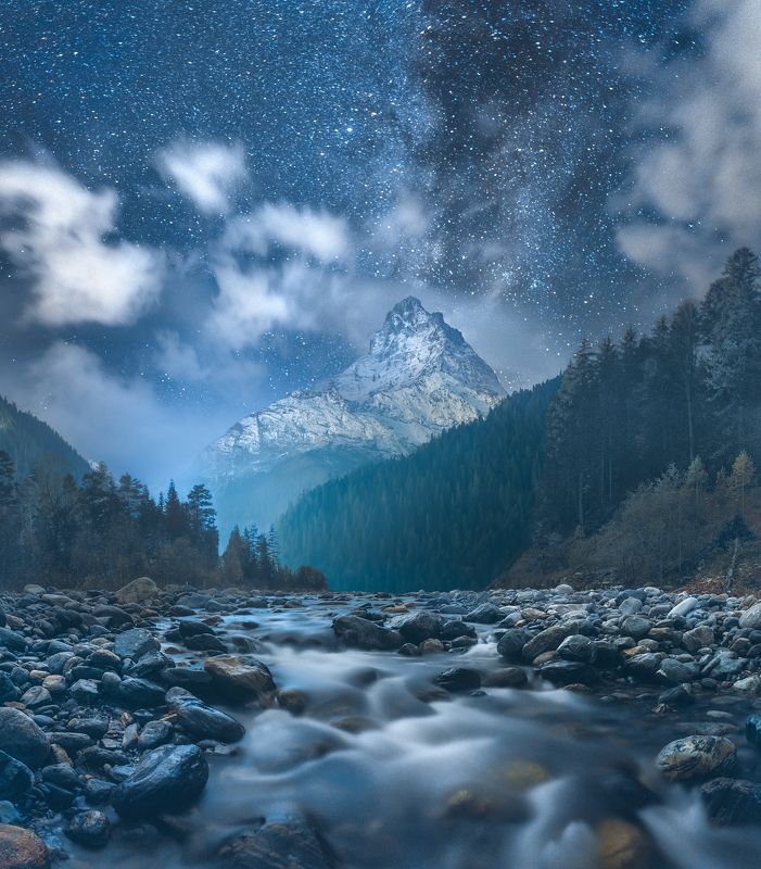 домбай, качаево-черкесия, беллалакая, гоначхир, аманауз, домбай-ульген Беллалакаяphoto preview