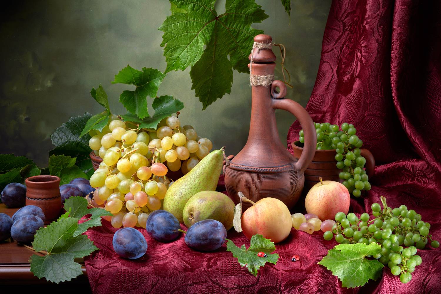 Плодово-ягодный этюд. Автор: Tom Fincher , Tom Fincher