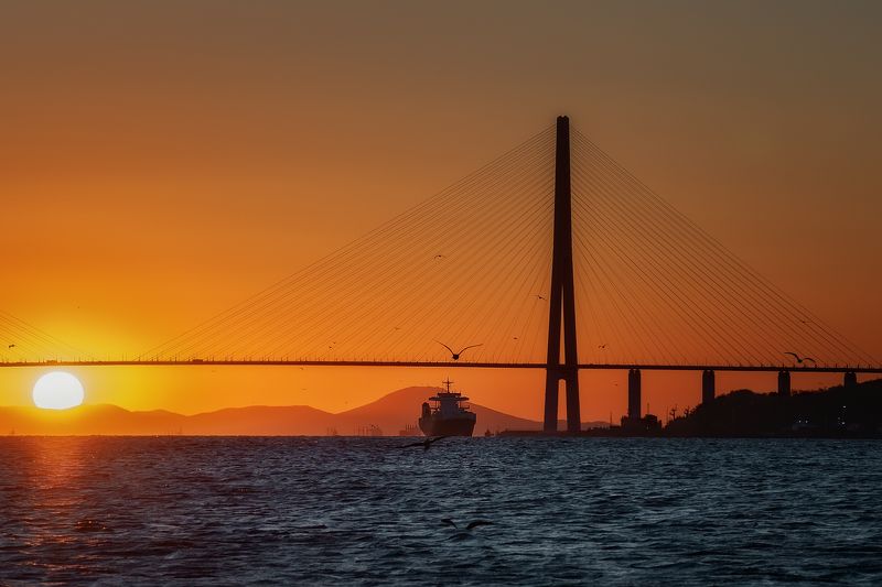 Рассвет во Владивостокеphoto preview