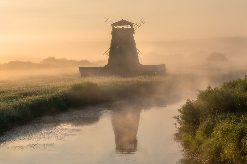 Волшебное утро у реки Сороть.photo preview