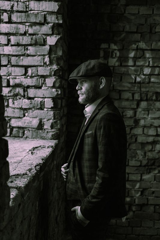 мужской портрет, черно-белое, чб, фэшн Antonyphoto preview