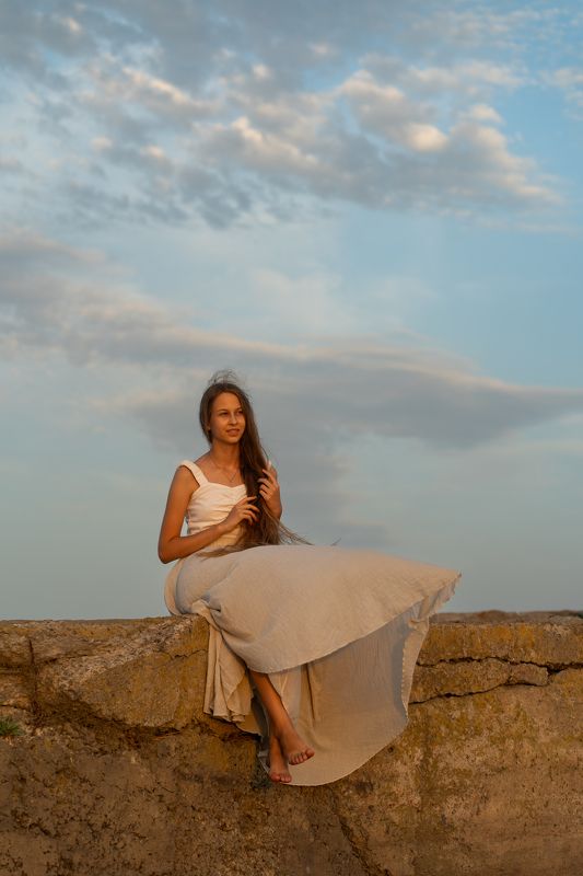 Кэтрин у моряphoto preview