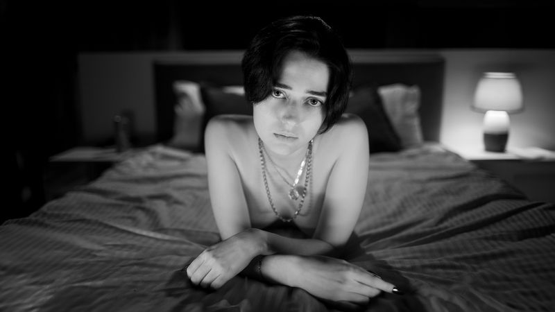 портрет, девушка, portrait, girl, young, sexy, beauty, красота, фотография, photo, monochrome, nude ***photo preview