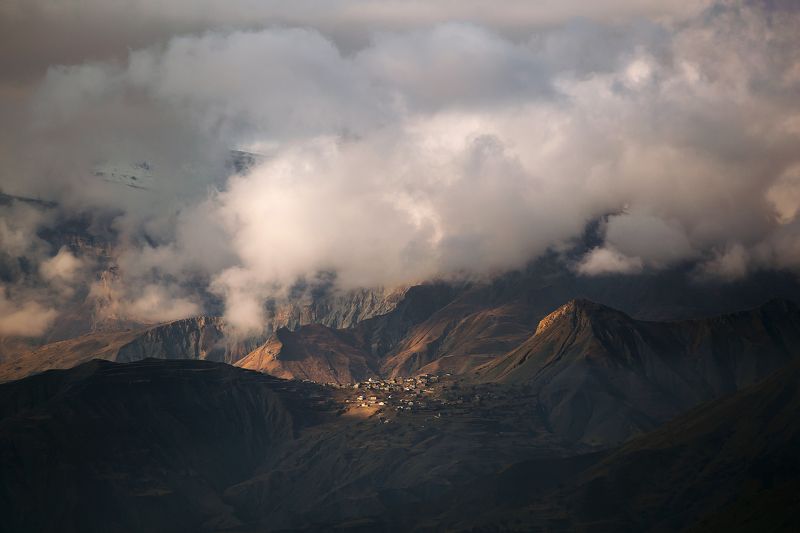 кавказ, дагестан, облака photo preview