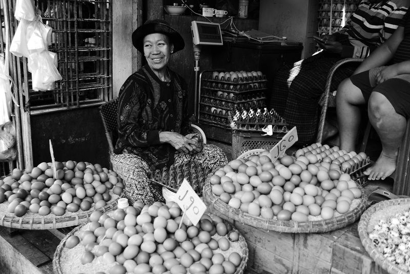 BW Мандалай. Рынок. #1photo preview