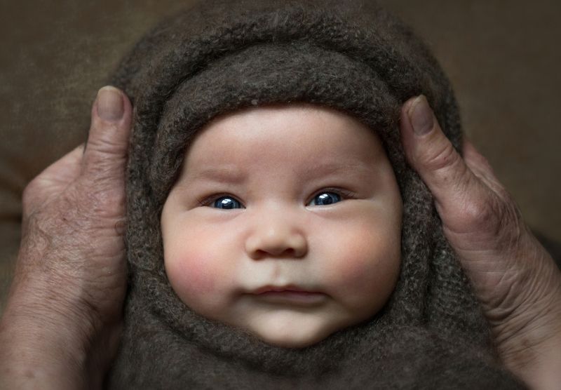 портрет, ребенок, малыш, новорожденный, сибирь, portrait, childhood, newborn, baby, детство Маленький сибирякphoto preview