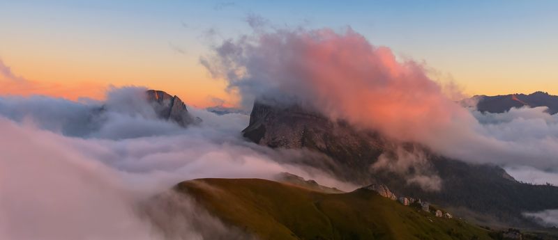 Вечер ,туман и осень!photo preview