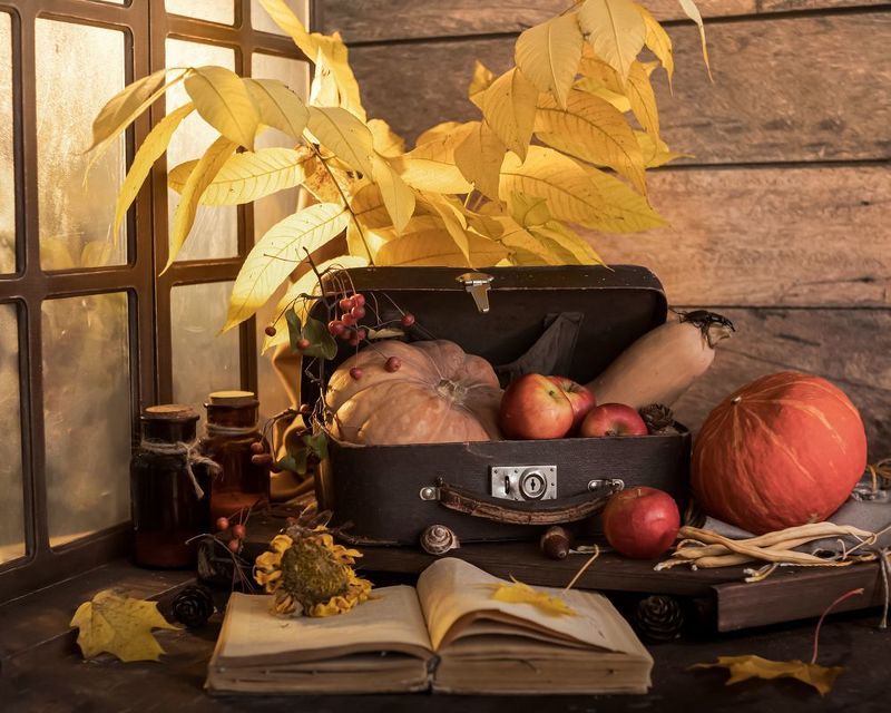 осенний  чемоданphoto preview
