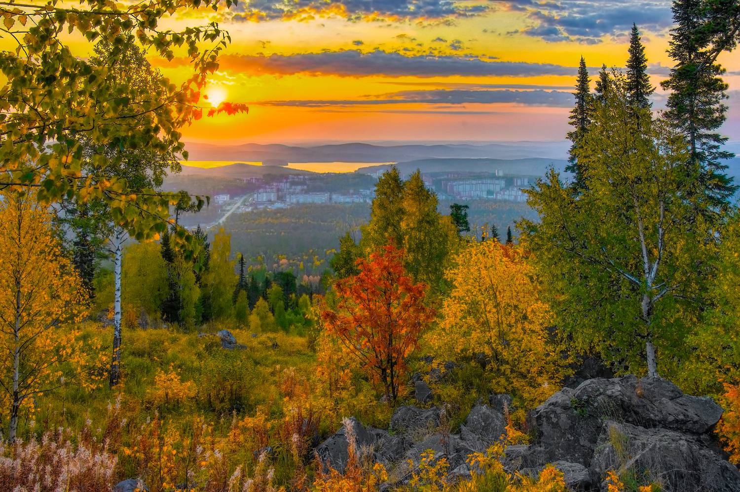 Осеннее разноцветье. Автор: Vladim Bormotov , Vladim Bormotov