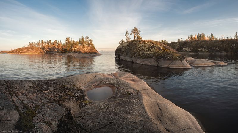 пейзажи Карелии, остров кит, шхеры, Ладога, скалы, острова, шхерный ландшафт, Ладожское озеро \