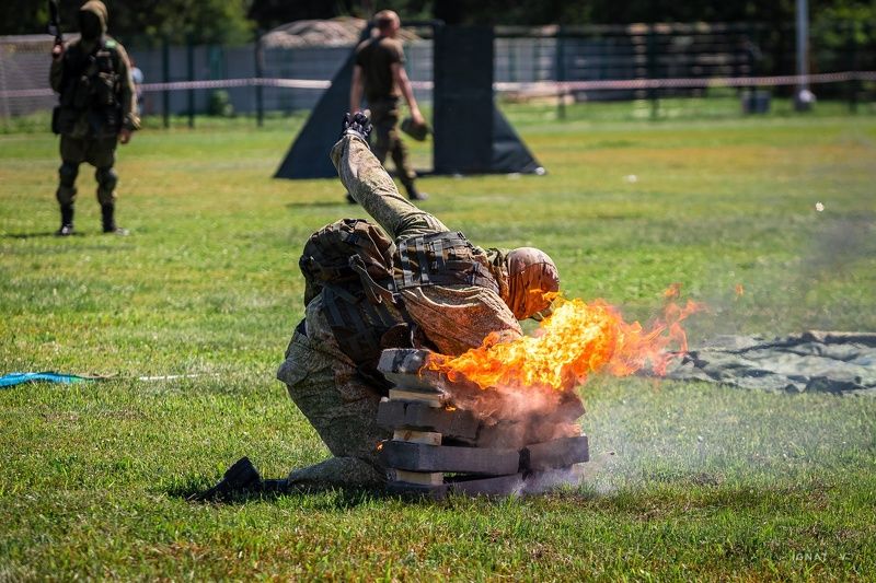 День ВДВ. Показательные выступления фото превью