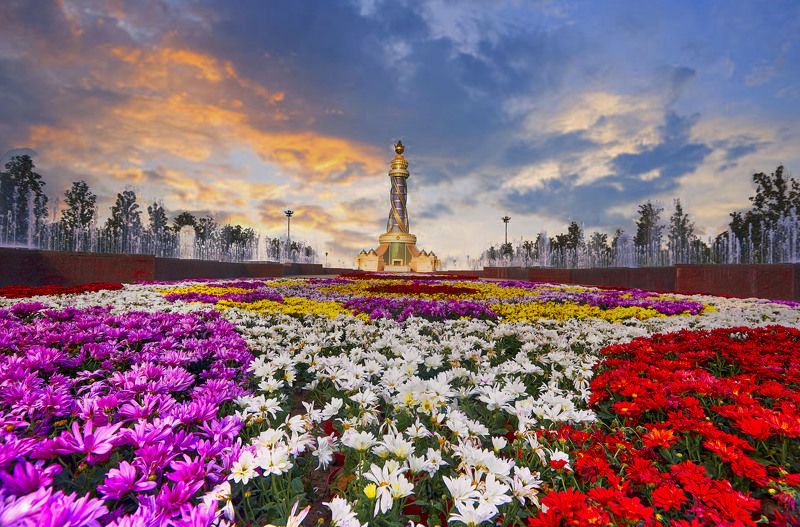 Цветущий Душанбе, город миллиона хризантем…photo preview