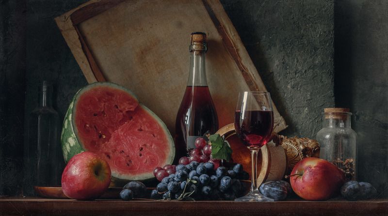 А хотел просто снять арбуз.... да немного увлекся)))) фото превью