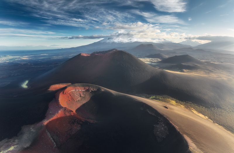 Толбачинский дол на рассветеphoto preview