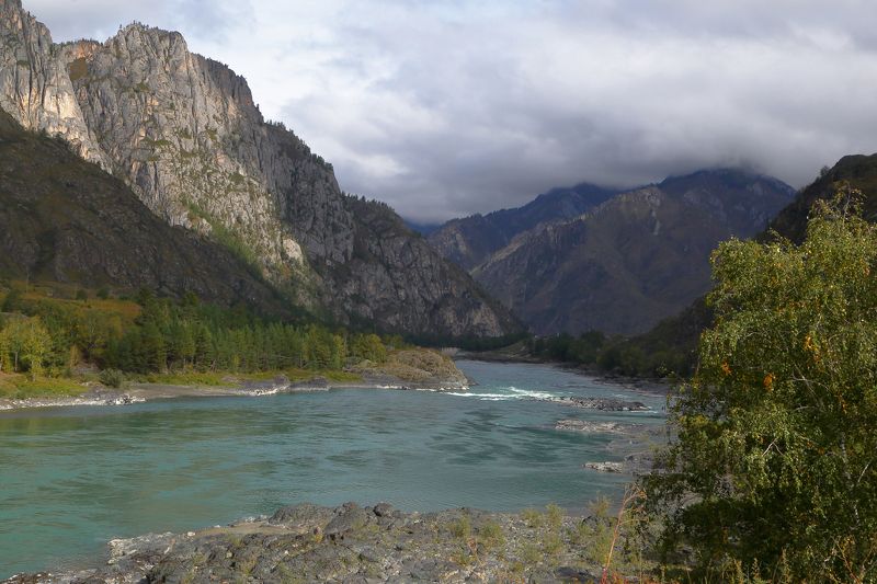 Катунь.  Еландиский порог фото превью