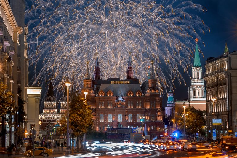 Тверская. Фейерверк.photo preview