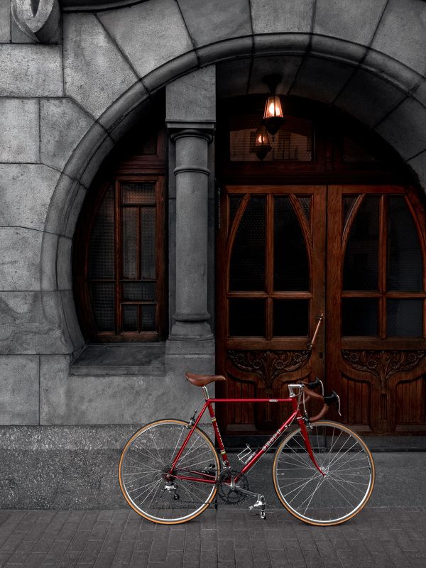 модерн, санкт-петербург, архитектура, велосипед photo preview