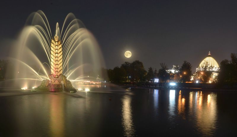 Вечером на ВДНХphoto preview