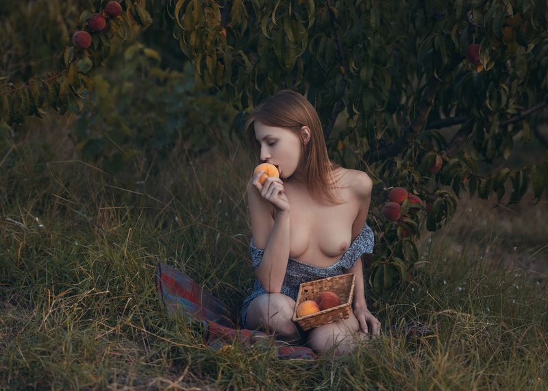 девушка, модель, ню photo preview