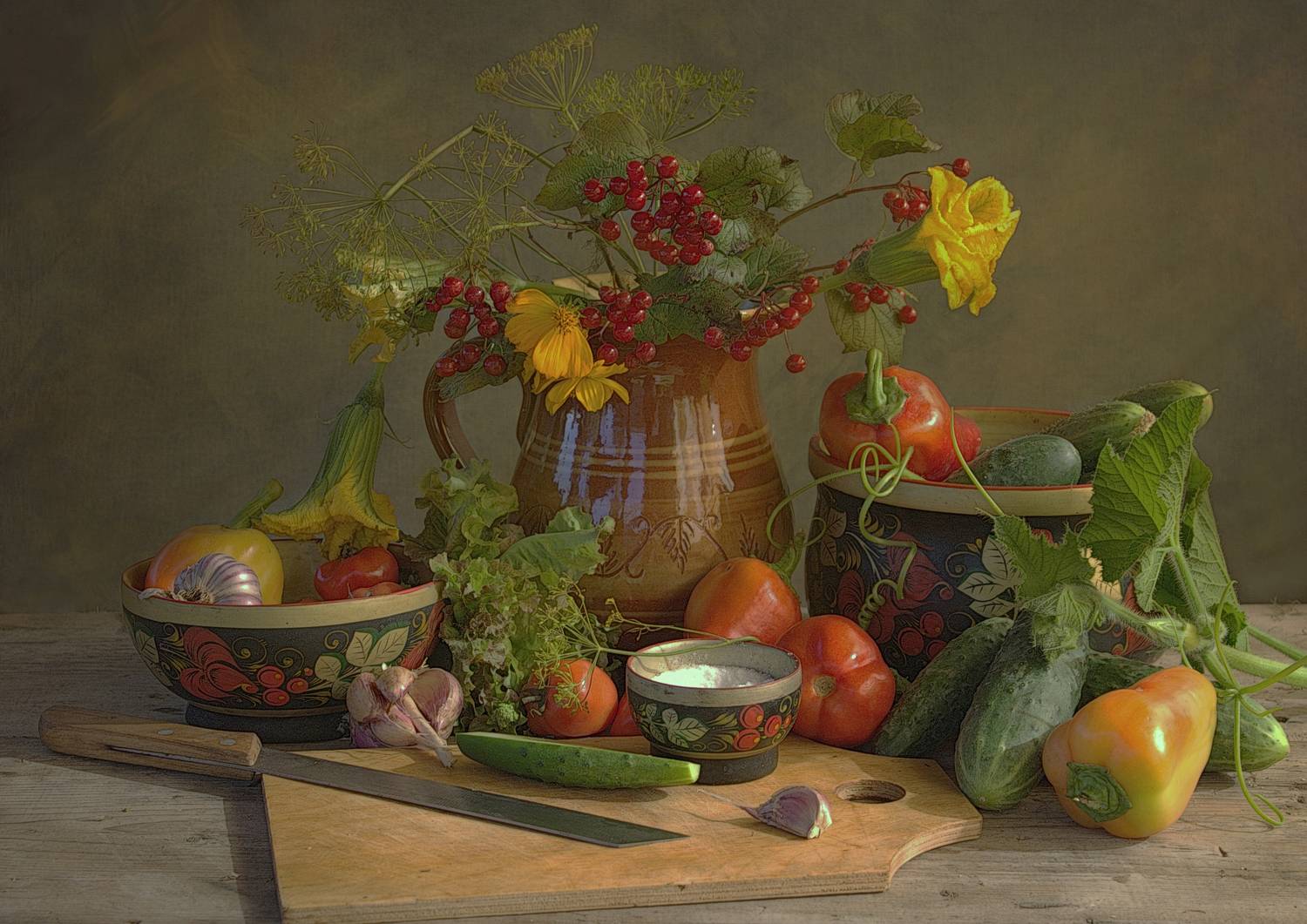 Овощной калейдоскоп. Автор: Хохлова (Ермохина) Наталья , Хохлова (Ермохина) Наталья