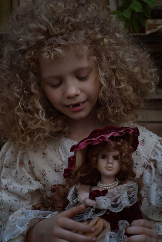 дети, арт, постановочное фото, фильм, интервью с вампиром, Клодия,модель Клодия  фото превью