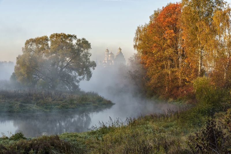 истра, осень, рассвет, река, туман Дыхание осениphoto preview