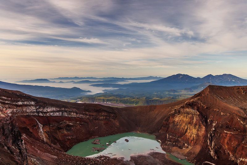 Кратер вулкана Горелый фото превью
