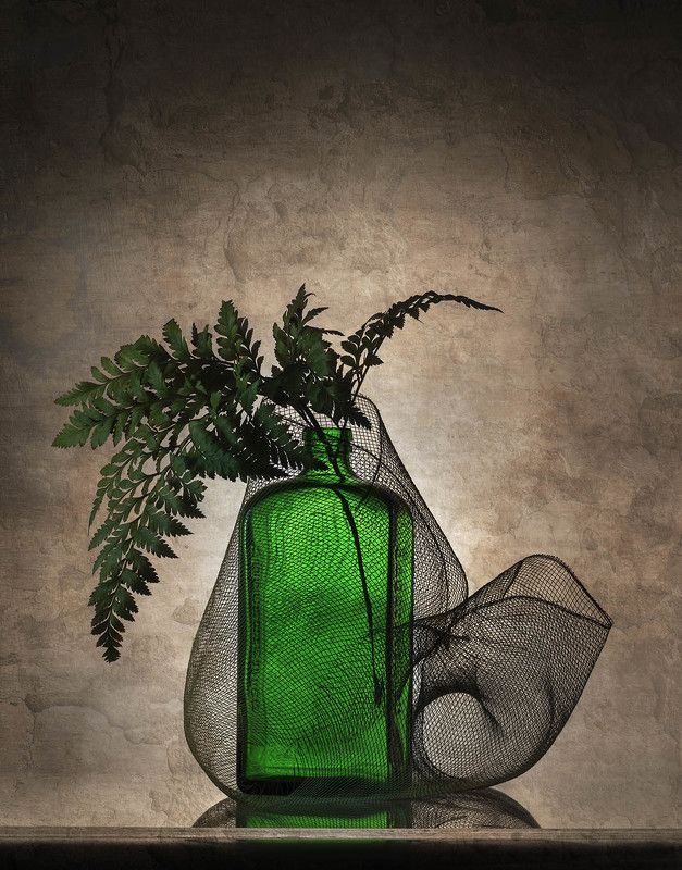 Зеленая бутылкаphoto preview