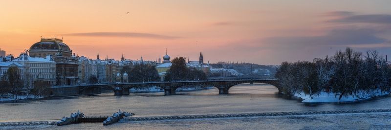 чехия, прага, утро Прагаphoto preview