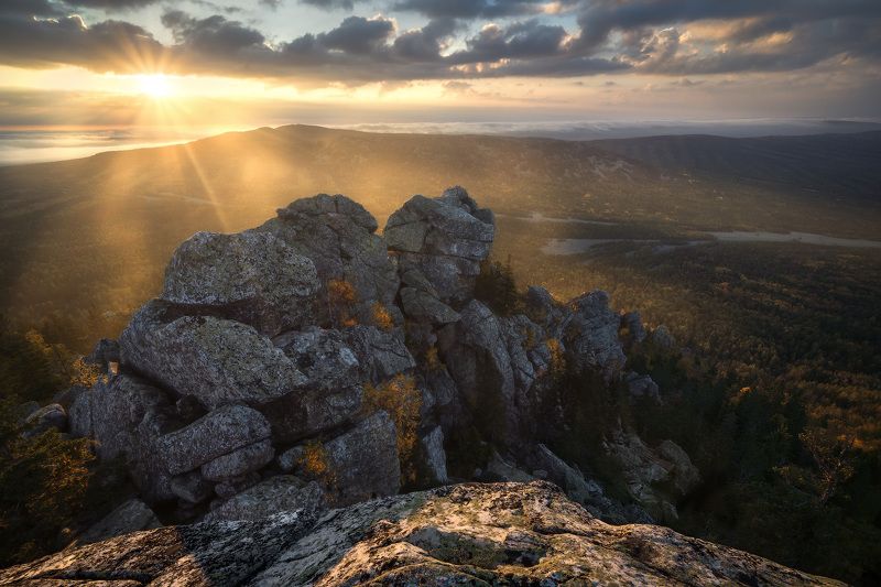 таганай Рассвет на Бараньих лбахphoto preview