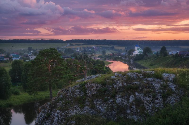 Вечернее умиротворение на берегах Чусовойphoto preview