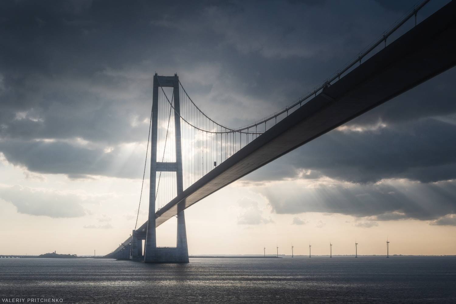 Мост Большой Бельт. Автор: Валерий Притченко , Валерий Притченко