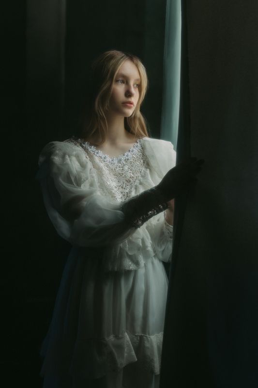 девушка, винтаж, ретро, постановочное фото, фотостудия, портрет, женский портрет, canon Вдохновение Сониphoto preview