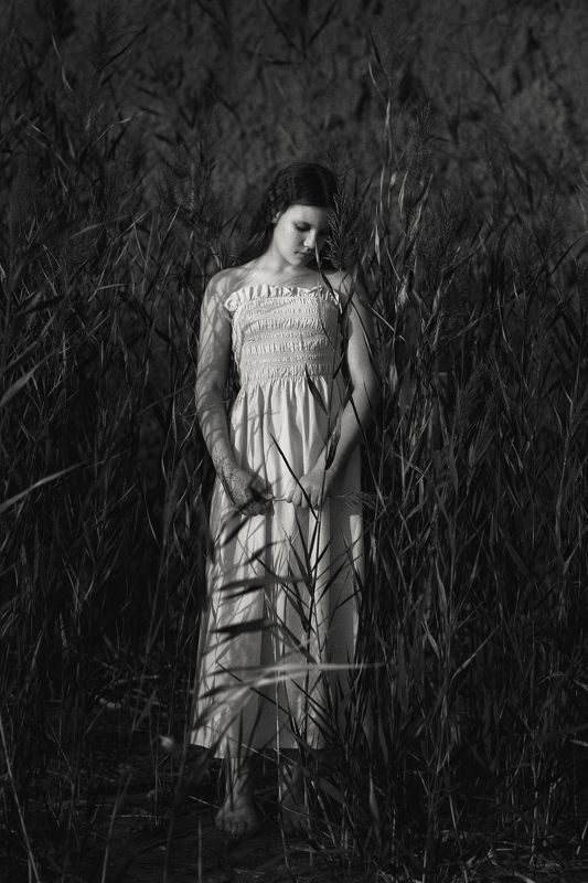 portrait, nikon, bnw, model Аксиньяphoto preview