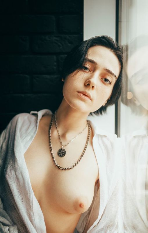 ню, девушка, портрет, эротика, erotic, artnu, topless, portrait, girl ***photo preview