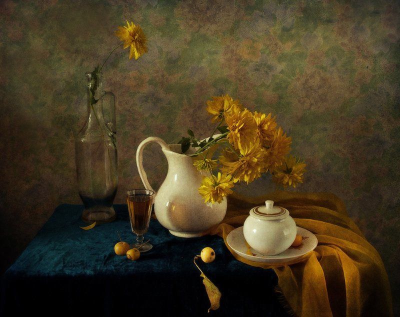 лето, жара, цветы, желтые шары, натюрморты Желтые шары, жараphoto preview