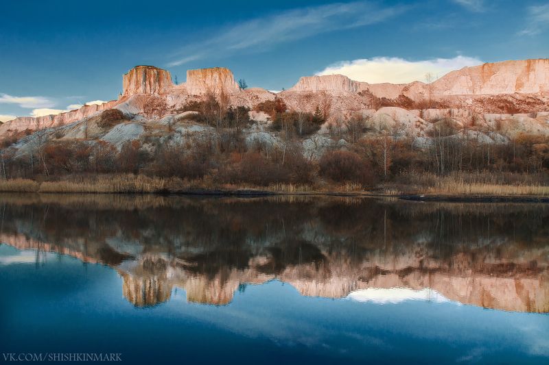 Закат, вода, озеро, горы, деревья, отражение, отражения, небо, красота, природа, пейзаж Рефлексииphoto preview
